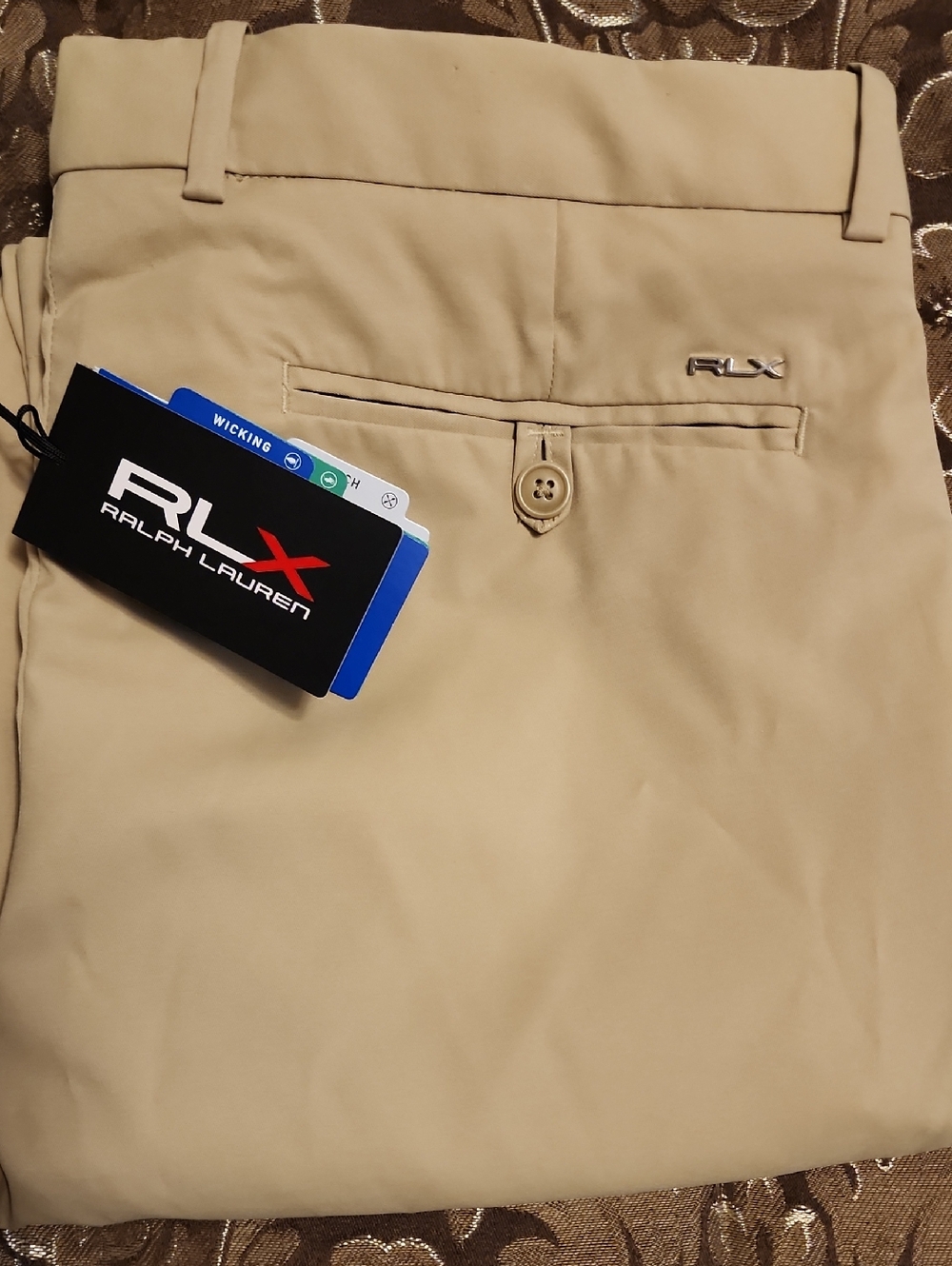 Ralph Lauren RLX Beige Performance Golf Pants